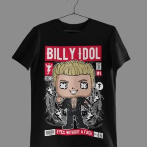 Billy Idol Half Sleeve Unisex T-Shirt